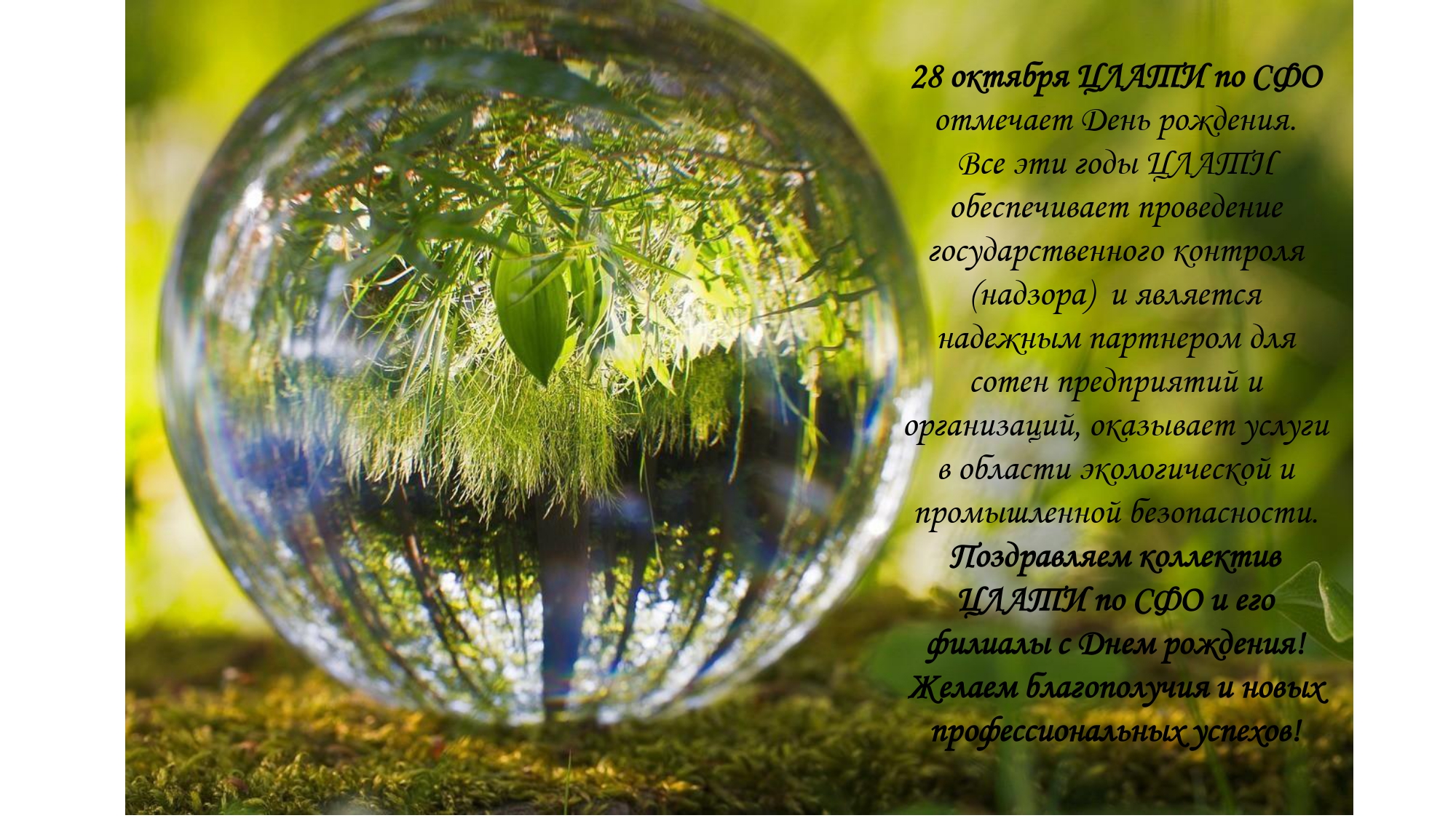 С Днем рождения, ЦЛАТИ!